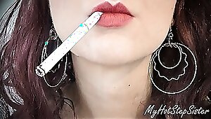 The Smoking Seductress - Myhotstepsister