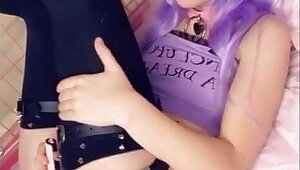 Belle Delphine Cumming For You Hitachi Anal Plug