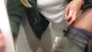 Blond teen fucked in dressing room