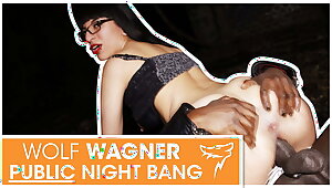 Emo girl Zeyna gets pounded outside at night! wolfwagner.com