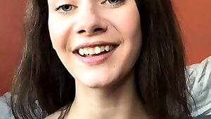 Beautiful teen amateur fucked close up